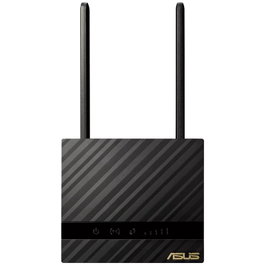 Asus 4G-N16 Router Inalámbrico 4G LTE con WiFi de 300 Mbps, 2.4GHz, 4 Antenas, Puerto LAN, Compatible con Tarjeta SIM, Modelo 90IG07E0-MO3H00
